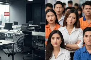 Gần 80% doanh nghiệp 'than trời' vì tuyển dụng lao động khó khăn