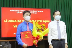 Ông Phạm Hồng Sơn làm Bí thư quận Phú Nhuận