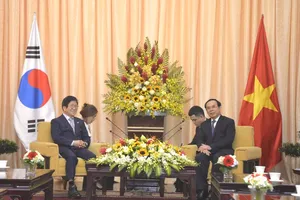 Bí thư TP.HCM Nguyễn Văn Nên tiếp Chủ tịch Quốc hội Hàn Quốc