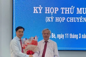 Ông Triệu Đỗ Hồng Phước làm Chủ tịch UBND huyện Nhà Bè
