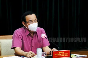 Bí thư Thành ủy TP.HCM Nguyễn Văn Nên. Ảnh: Web Thành ủy