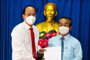 Ông Võ Ngọc Quốc Thuận làm Bí thư Quận ủy quận 8