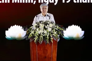 Toàn văn phát biểu tưởng niệm của Chủ tịch Ủy ban Trung ương MTTQ Việt Nam