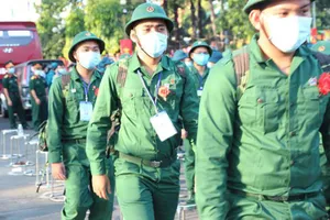 TP.HCM có 3.800 nam thanh niên lên đường nhập ngũ