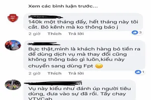 Dân cư mạng dậy sóng trước sự thay đổi kênh của VTVCab