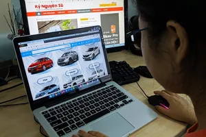 Ngồi một chỗ mua được ô tô… nhờ cú click chuột