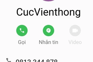 Mạo danh Bộ TT&TT dọa người dân: 2 giờ nữa sẽ khóa sim