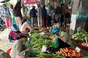 Giá rau củ tại TP.HCM hạ nhiệt nhưng vẫn neo mức cao