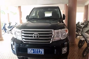 Thường vụ Tỉnh ủy Gia Lai đi 5 xe 80A