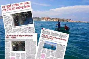 Hiệp hội tôm lên tiếng vụ nhận chìm 1 triệu m3 bùn, cát