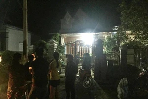 Thu vật chứng vụ vợ chồng thương vong trong vườn tiêu