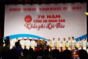 Hơn 500 diễn viên tham gia ngày hội Công an nhân dân