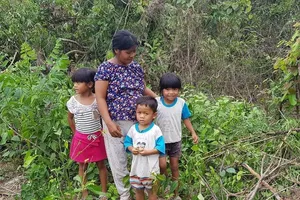 Gia đình 'người rừng' Srín đón thêm thành viên mới