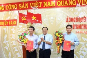 Phó chủ tịch Bình Thuận về làm bí thư thị xã La Gi