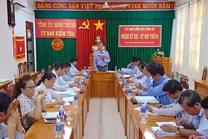 UBKT kết luận cụ thể sai phạm các lãnh đạo TP Phan Thiết