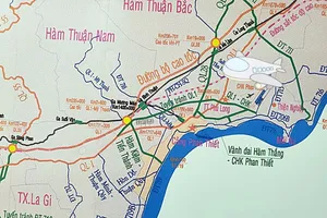 Nhiều tuyến đường mới kết nối với cao tốc Phan Thiết- Dầu Giây