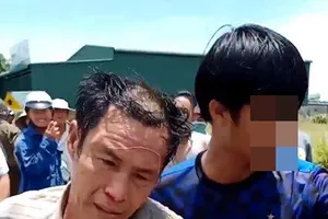 Hàng chục người vây bắt kẻ trộm xe ở Bình Thuận