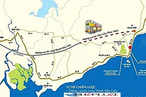 Năm 2022, cao tốc Vĩnh Hảo - Phan Thiết - Dầu Giây thông xe