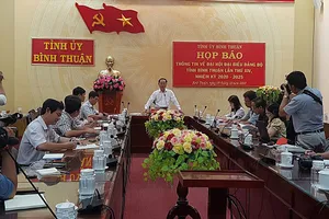Bình Thuận thông tin về nhân sự, tố cáo... trước Đại hội