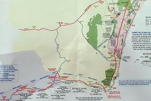 Thi công đường 1.000 tỉ kết nối cao tốc Phan Thiết - Dầu Giây