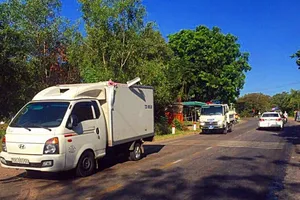 Dựng lại hiện trường vụ 2 quân nhân tử vong khi đi hành quân