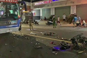 Bình Thuận: 2 vụ tai nạn 3 người thương vong xảy ra trong đêm 