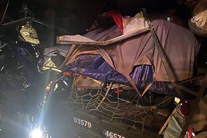 Bình Thuận hỗ trợ khẩn cấp cho gia đình đi xe ba gác về quê gặp nạn