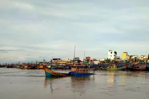 Bình Thuận thông tin 25 tàu thuyền ở La Gi bị chìm do lũ quét