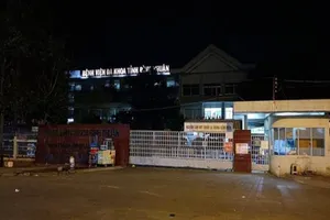 Phong tỏa khoa ngoại tổng quát Bệnh viện Đa khoa Bình Thuận