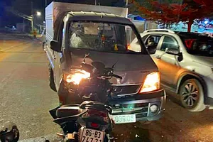 Tông trực diện xe tải, người đàn ông đi xe máy thiệt mạng 