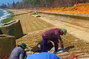 Bình Thuận yêu cầu làm rõ nghi vấn đầu tư 350 m kè biển sai địa chỉ