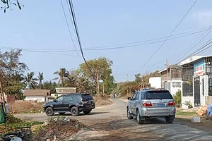 Bộ Công an kiểm tra một dự án lấn biển tại TP Phan Thiết