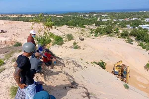 Yêu cầu xử lý tình trạng lấn chiếm đất dự án mang tính côn đồ tại Bình Thuận