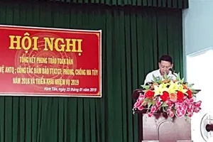 Bình Thuận cho Chủ tịch UBND huyện Hàm Tân thôi chức phó bí thư Huyện ủy