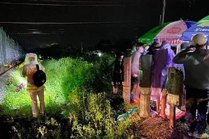 Băng qua đường sắt thiếu quan sát, 1 phụ nữ bị tàu hỏa tông tử vong 