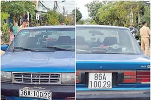 Đình chỉ giáo viên đi ô tô 2 biển số của trung tâm dạy lái gây tai nạn