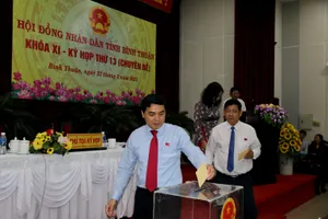 100% đại biểu bầu ông Nguyễn Hồng Hải giữ chức Phó Chủ tịch tỉnh Bình Thuận