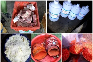 Công an Bình Thuận kêu gọi dân tố giác dùng chất độc hại chế biến thực phẩm