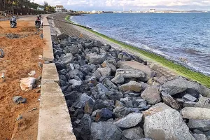 Thanh tra 4 dự án kè biển do Trung ương hỗ trợ tại Bình Thuận