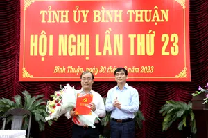 Công bố quyết định của Ban Bí thư về công tác cán bộ tại Bình Thuận