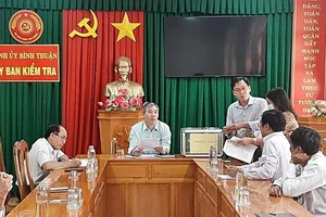 Lập 2 tổ xác minh tài sản, thu nhập của 37 đảng viên ở Bình Thuận