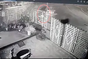 Ô tô lao vào hàng rào, 2 người tử vong