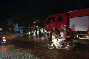 Cháy tiệm sửa xe ở Phan Thiết, ít nhất 2 người chết, 2 người đang cấp cứu