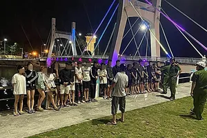 Lập nhóm kín trên Facebook để hẹn nhau hỗn chiến ở bờ sông Cà Ty