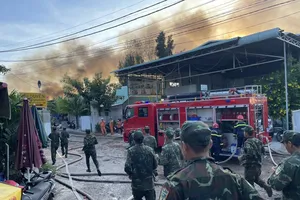 Điều tra, làm rõ trách nhiệm trong vụ cháy 11 tàu cá ở Bình Thuận