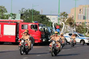 Bình Thuận: 10 huyện, thị xã, thành phố đồng loạt ra quân trấn áp tội phạm