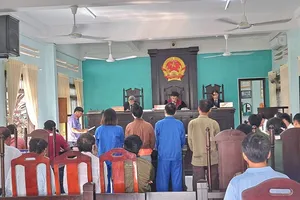 Phạt tù 4 người xâm phạm chỗ ở của người khác rồi treo bảng bán nhà