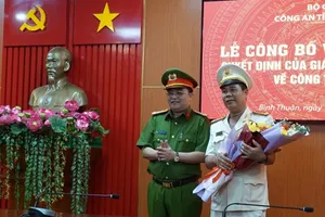 Bổ nhiệm Thủ trưởng, Phó Thủ trưởng Cơ quan CSĐT các cấp Công an Bình Thuận