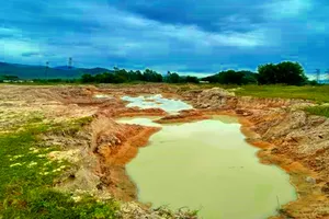 Điều tra vụ khai thác khoáng sản trái phép 2 năm trước tại Bình Thuận