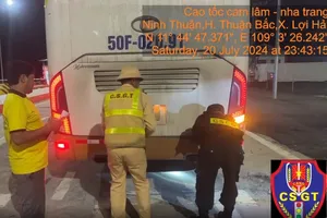 CSGT công bố đường dây nóng trên các tuyến cao tốc từ TPHCM đến Khánh Hòa